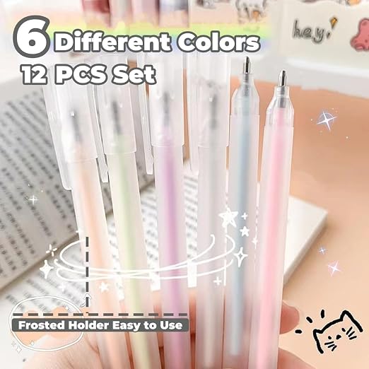 Craft Quick Dry Glue Pen 12PCS Set, Paper Crafting Glue Pen