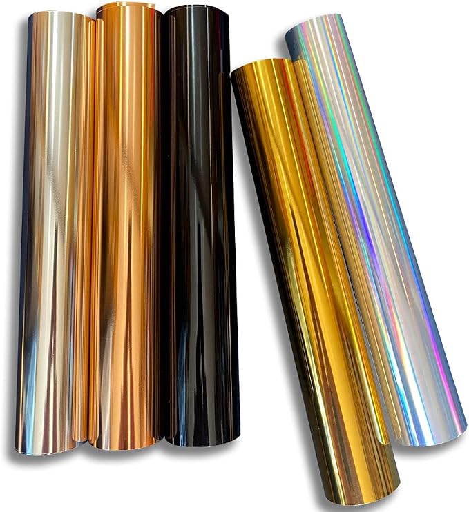 Tvinyl Warehouse Foil HTV Heat Transfer Vinyl 12" X 10"