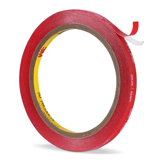 3M Double Sided Tape 1/4'' x 15.4 Ft, Badges & Weatherstripping