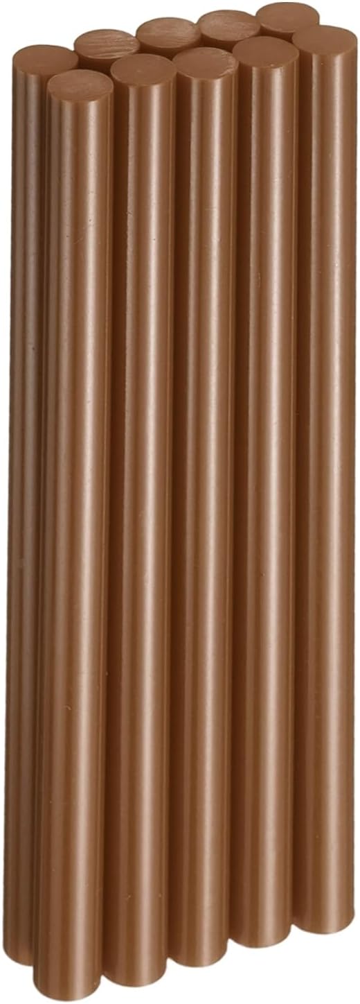 HARFINGTON 10pcs Hot Glue Sticks 0.43" Dia x 7.87" Long EVA Mini Hot Melt
