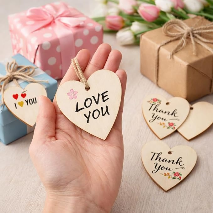 Unfinished Wooden Ornaments