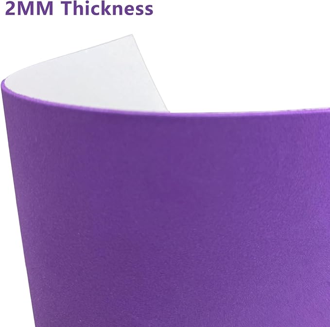 Adhesive Foam Sheets, 7x11.3 Inch Craft Eva Foam Sheets, 2mm Thick 10 Pcs