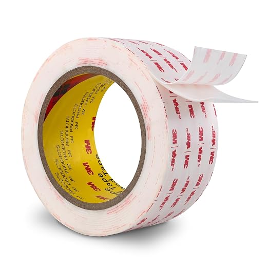 3M Double Sided Tape Heavy Duty 2''x15.4Ft White | 4930 Adhesive 0.025in Thick