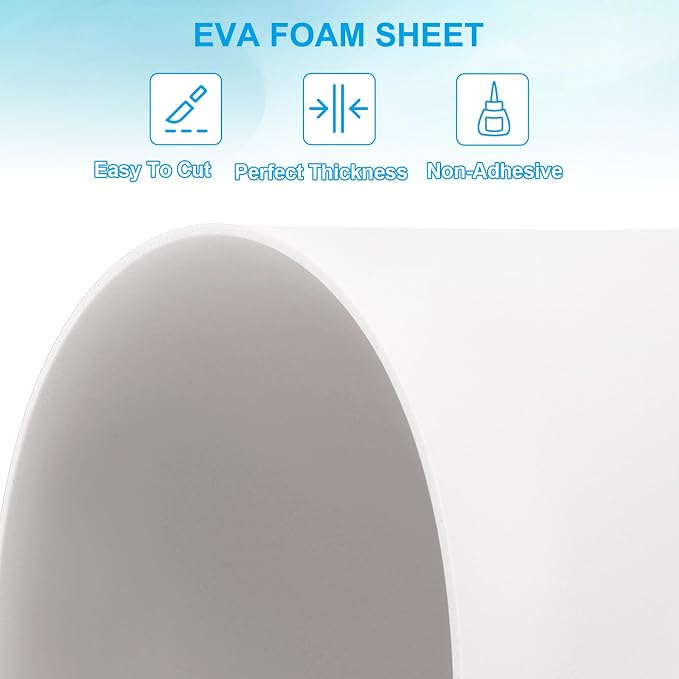 PATIKIL 20 Pack EVA Foam Sheets
