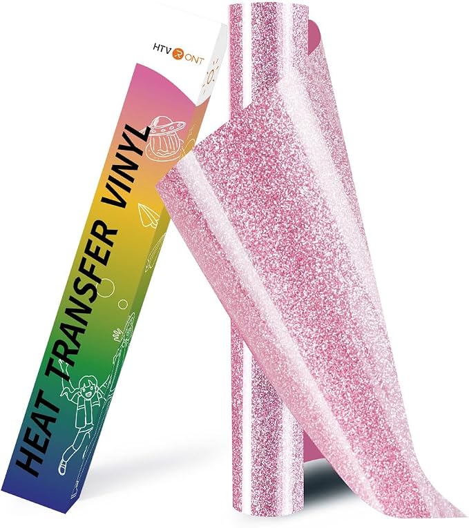 HTVRONT Glitter HTV Vinyl