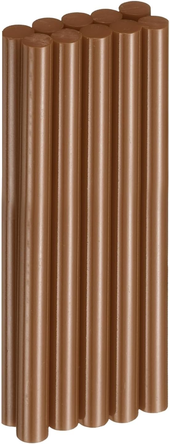 HARFINGTON 10pcs Hot Glue Sticks 0.43" Dia x 5.91" Long EVA Mini Hot Melt