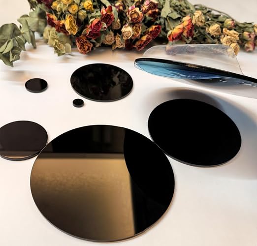 Set of 20 6 Inch Plexiglass Circle Acrylic Disc, Cricut Cutting, Painting and