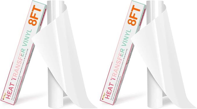 HTVRONT HTV Roll Heat Transfer Vinyl