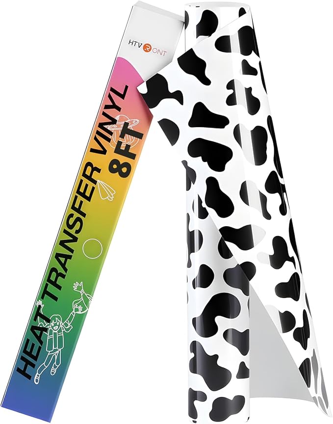 HTVRONT Cow Print HTV Vinyl