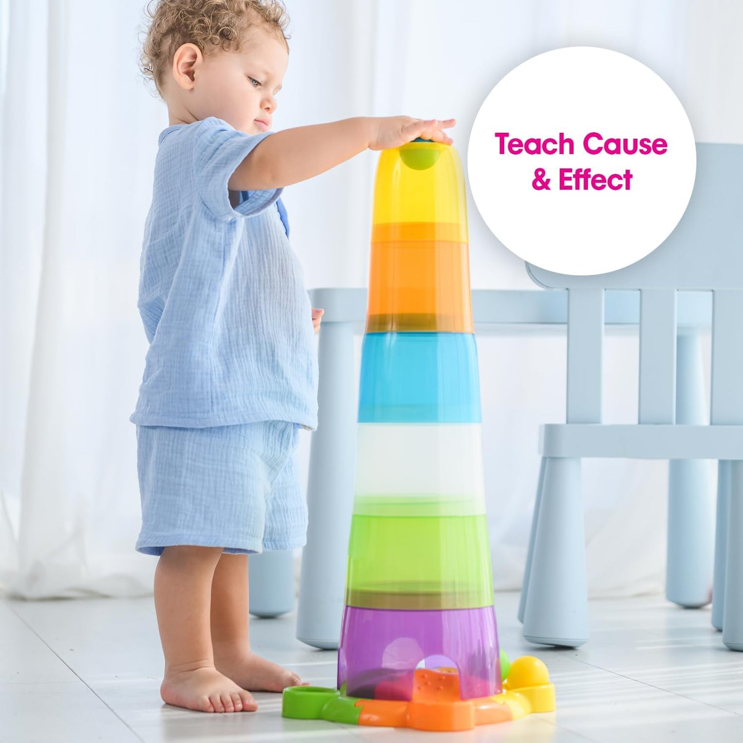 Edushape Stack & Drop Tower, Multi