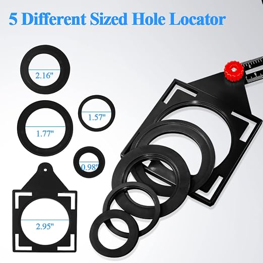 16-Sided Multi Angle Measuring Ruler, Angle Finder
