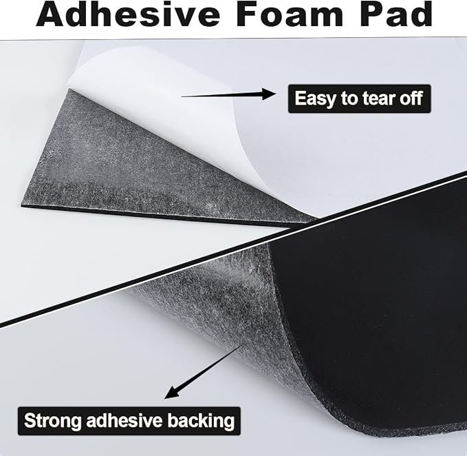 Storystore 5 Pcs 1/8" Thick Foam Padding Sheets