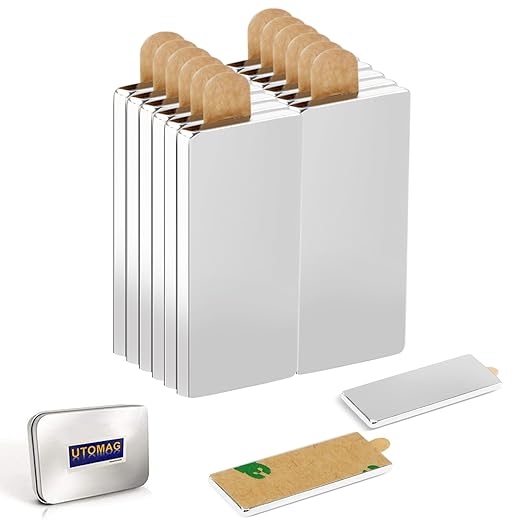 UTOMAG 12 Pcs Rectangular Neodymium Magnets