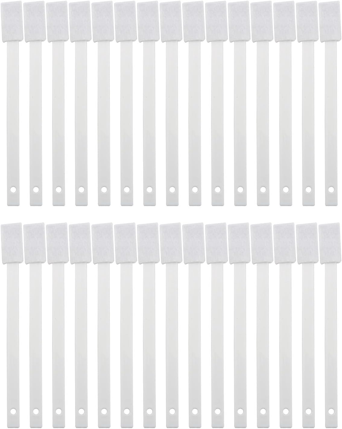 30PCS Disposable White Gap Cleaning Tool Bottle/Kettle Brush Suitable for Keyboard Grooves Kitchen Stoves Blinds