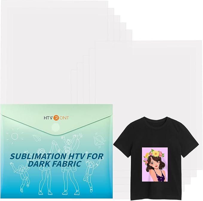 HTVRONT Sublimation HTV Sheets for Cotton Fabric