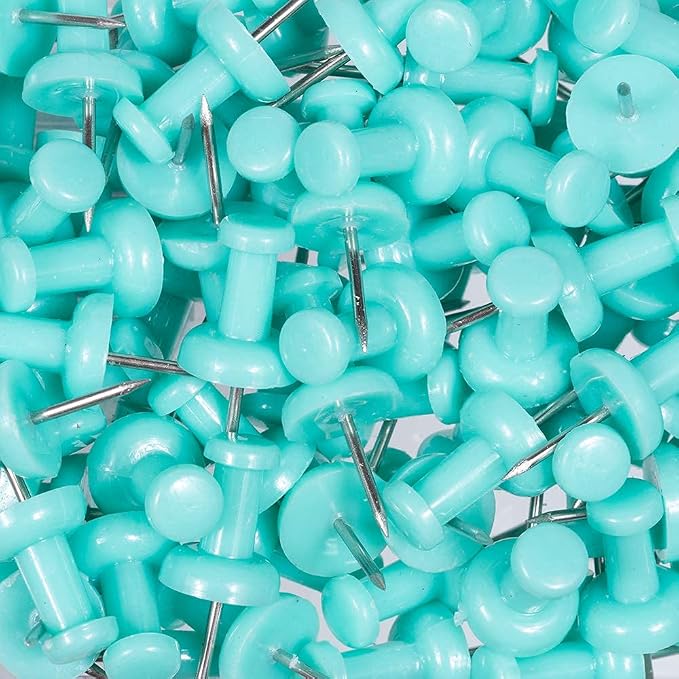 JAM PAPER Colorful Push Pins
