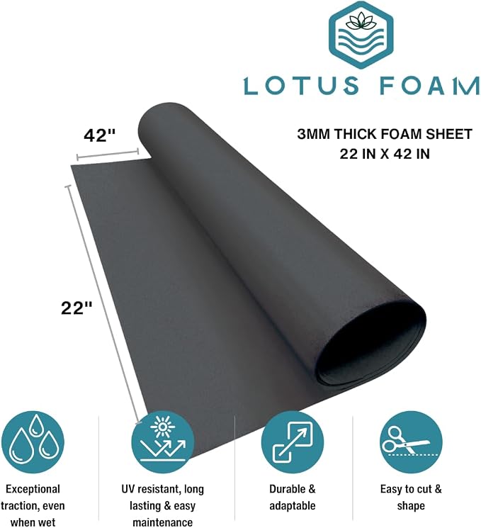Lotus Foam Large 3mm EVA Foam Sheet