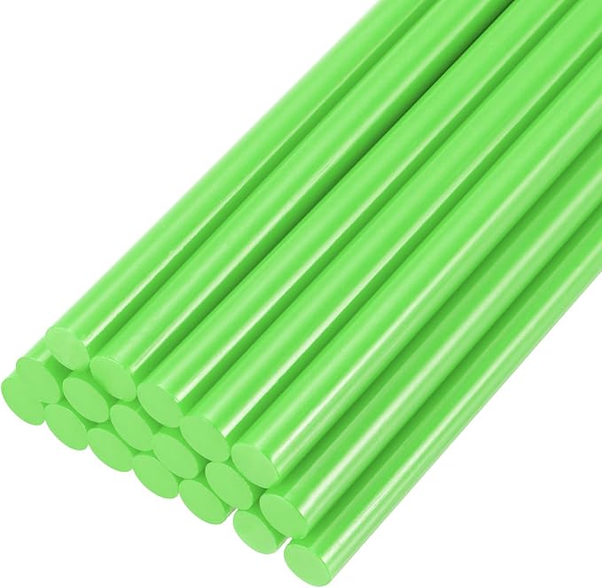 PATIKIL Hot Glue Sticks for Glue Gun, Light Green