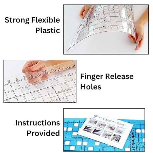 T-Shirt Ruler Guide, Chest Placement Heat Press Alignment | Australian Designed