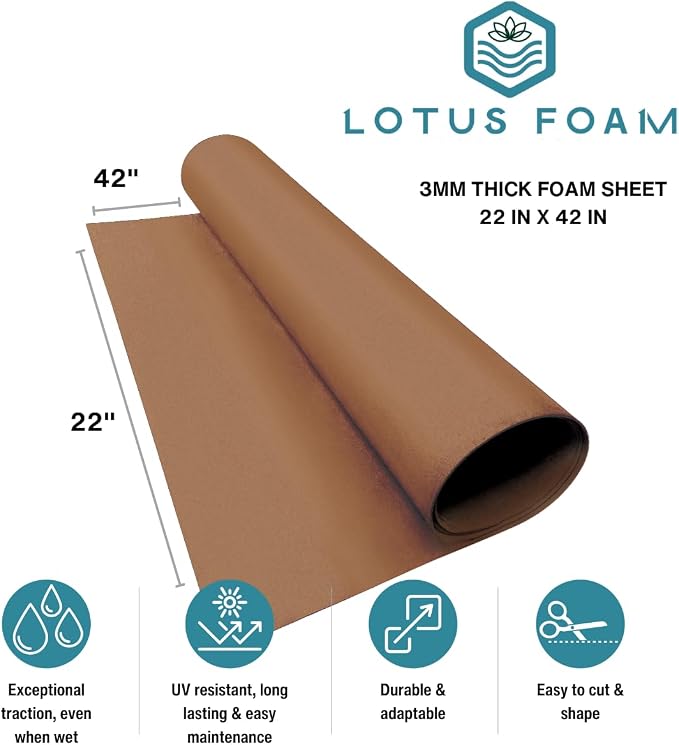 Lotus Foam Large 3mm EVA Foam Sheet