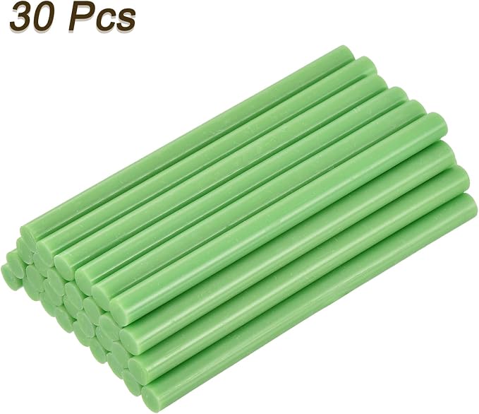uxcell 30pcs Mini Hot Glue Gun Sticks 4-inch x 0.27-inch High Sticky Small Hot