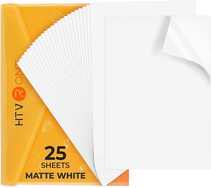 HTVRONT Printable Vinyl Sticker Paper