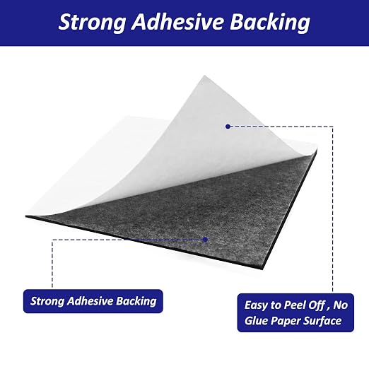 Foam Padding Sheets with Adhesive Backing