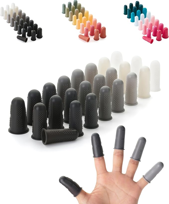 Mr. Pen- Hot Glue Gun Finger Protectors, Rubber Fingers Tips, Rubber Finger