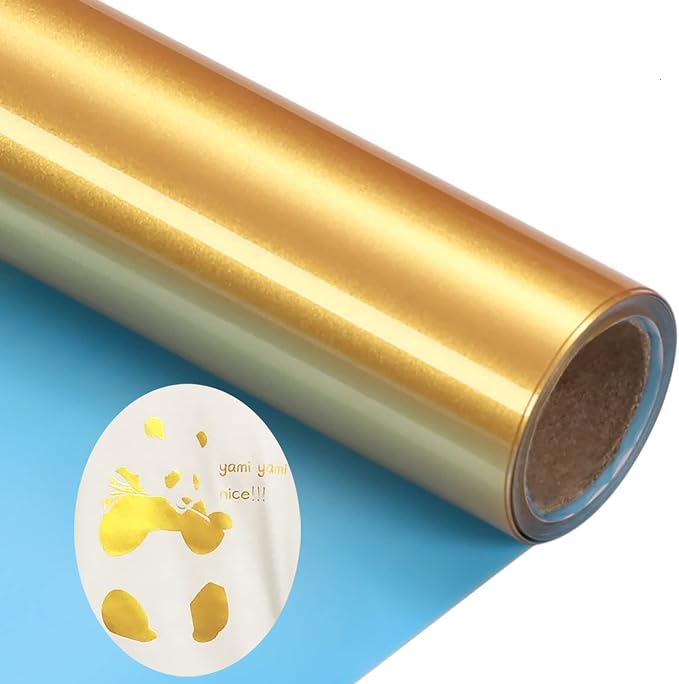 Gold Htv Vinyl Gold Iron Heat Transfer Vinyl Rolls HTV 12inch x 5feet Iron On
