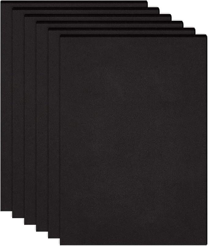 BENECREAT 10PCS 3mm Thick Self-Adhesive Foam Sheet 8.3x11.8" Insulation Foam