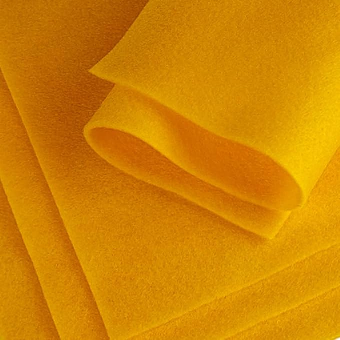 Jtnohx Color Felt, Soft Felt Sheets, 1.4mm Thick 8"x12" Handicraft Felt Fabrics