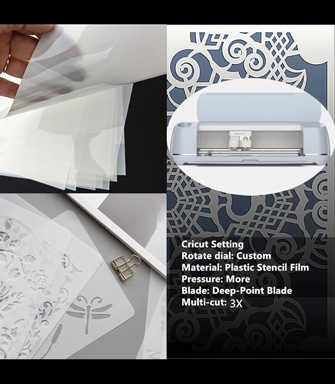 Translucent Blank Mylar Stencil Sheet