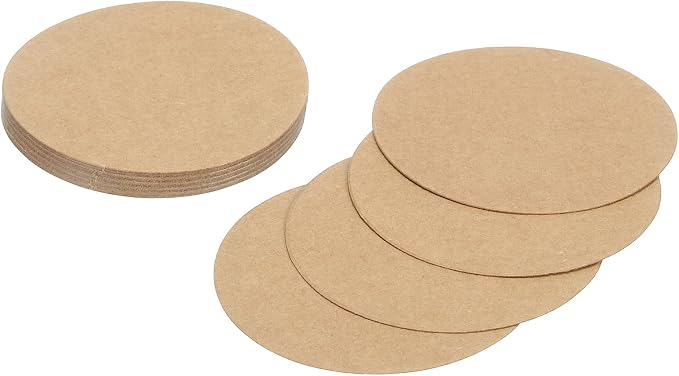 MECCANIXITY 24 Pcs Circle Card Stock, 2 Inch Round Cutouts Paper Thick