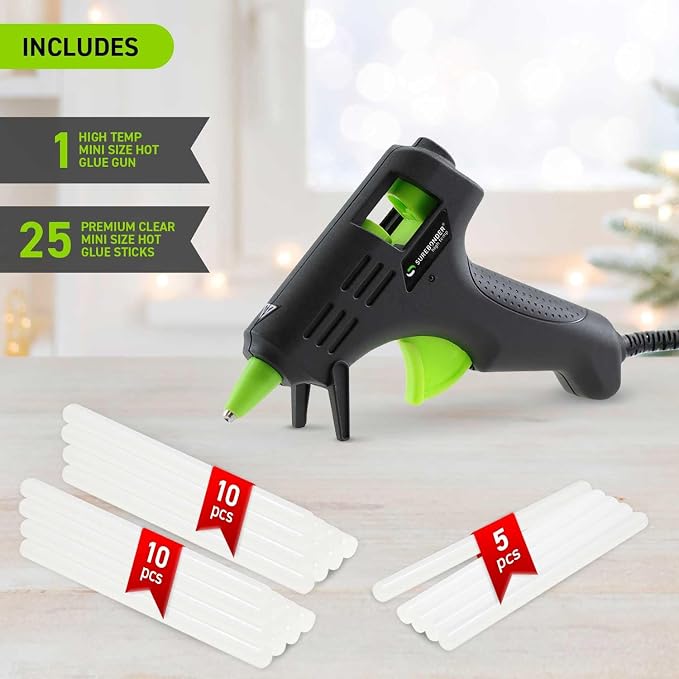 Mini Size 10W High Temperature Glue Gun Kit