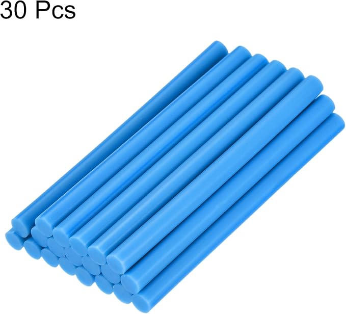 uxcell 30pcs Mini Hot Glue Gun Sticks 4-inch x 0.27-inch High Sticky Small Hot