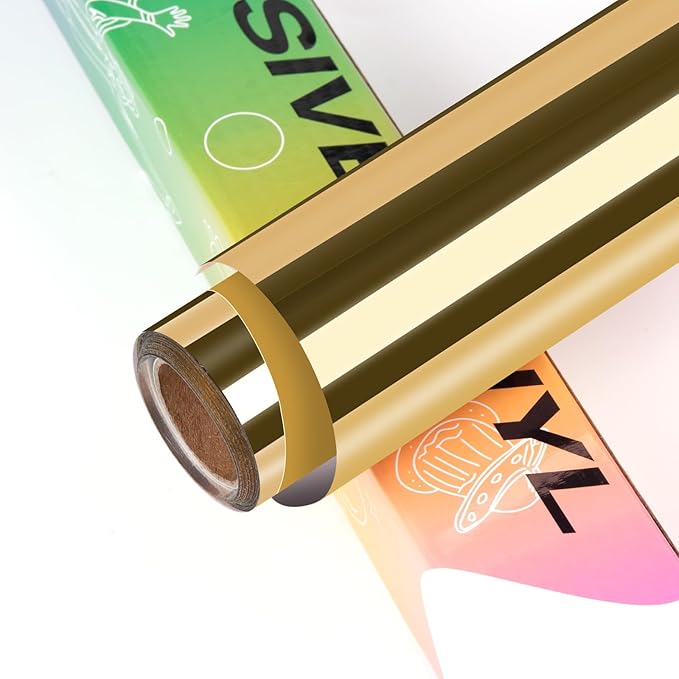 HTVRONT Gold Permanent Vinyl, Party Decoration