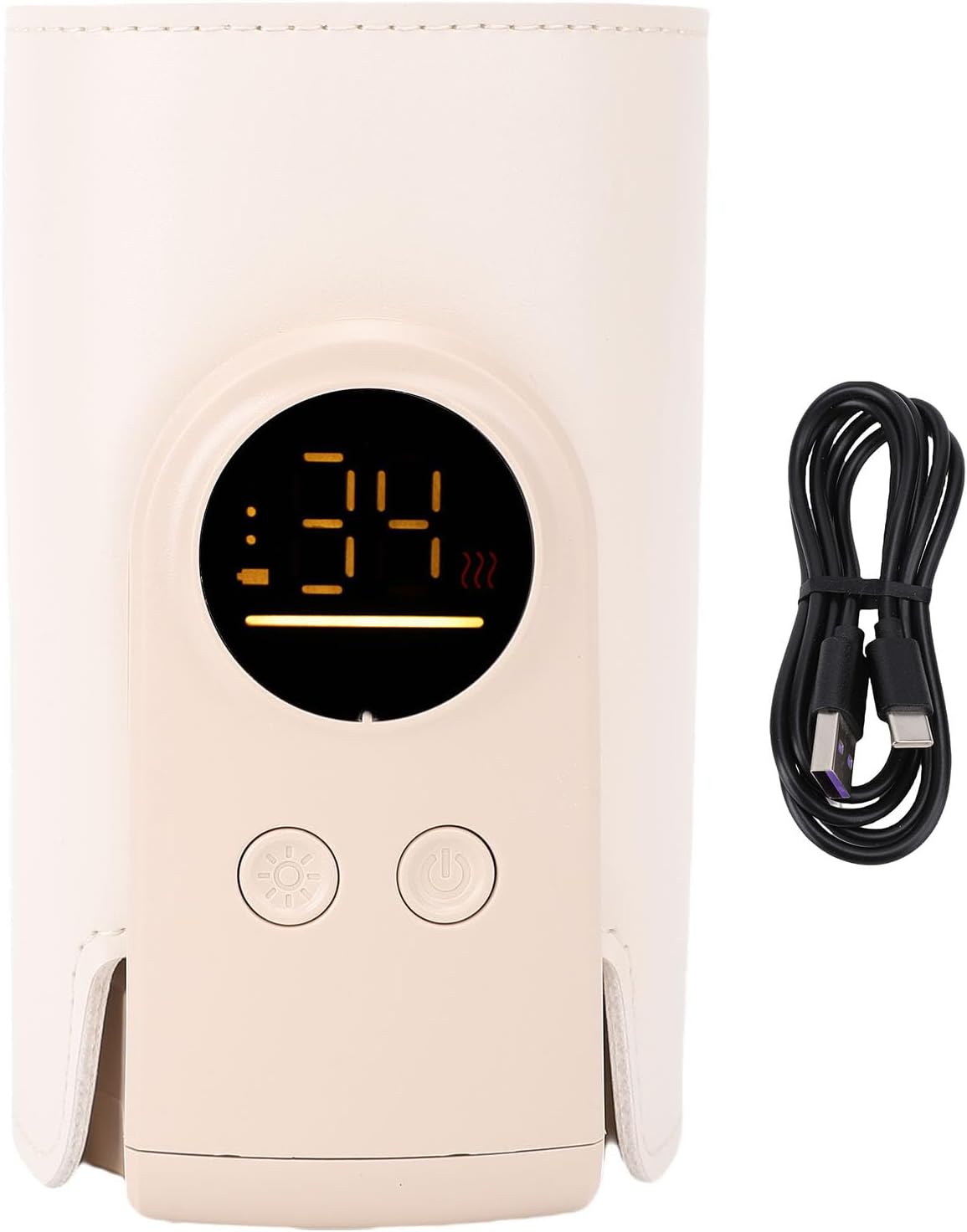 Baby Bottle Warmer, Constant Temperature Portable Baby Milk Warmers Electric Bottle Warm Sleeve For Travel Outdoor