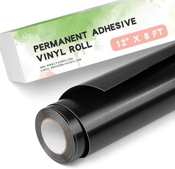 Lya Vinyl Black Permanent Vinyl