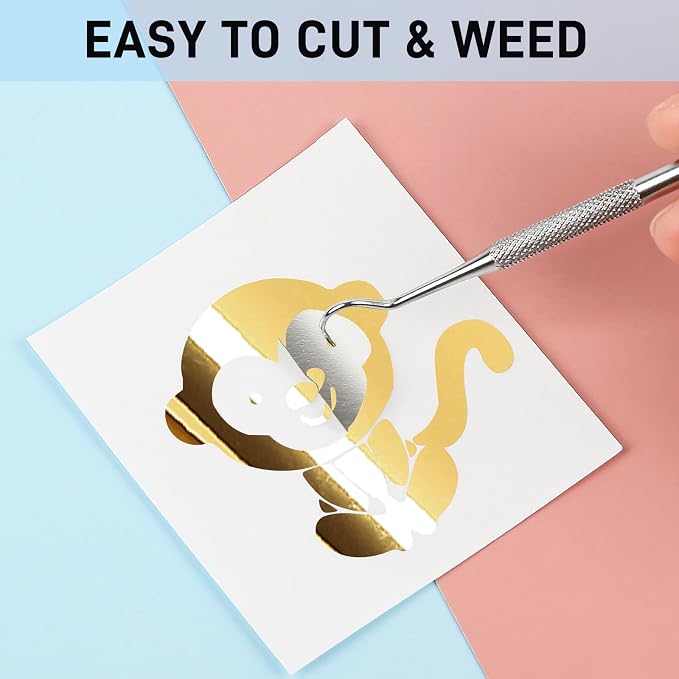 IModeur Glossy Gold Permanent Vinyl