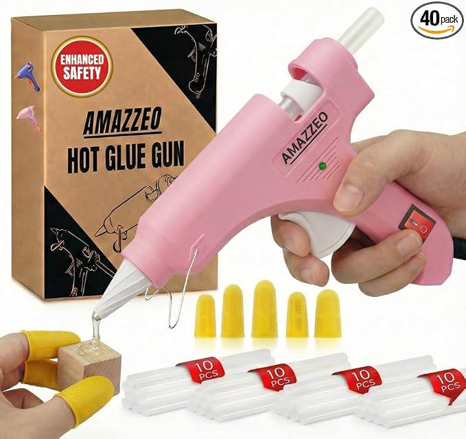 Hot Glue Gun and Sticks Set 40pcs