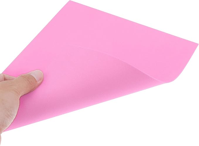 uxcell Light Pink EVA Foam Sheets 11 x 8 inch 1.7mm Thickness