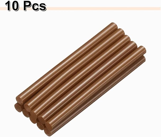 HARFINGTON 10pcs Hot Glue Sticks 0.28" Dia x 3.94" Long EVA Mini Hot Melt