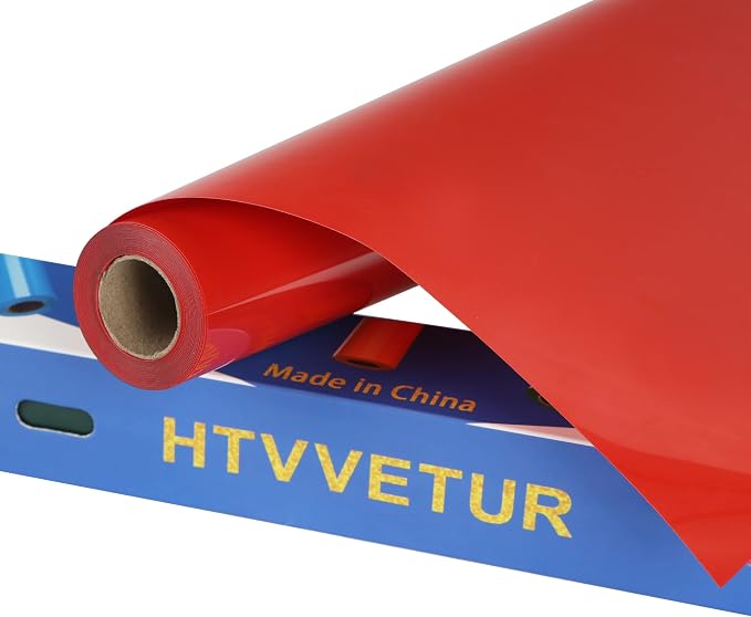 HTVVETUR HTV Vinyl Rolls Heat Transfer Vinyl