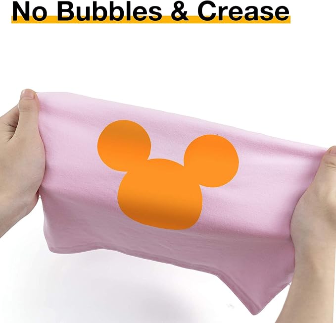 HTVRONT Heat Transfer Vinyl Orange HTV Rolls, Heat Transfer Vinyl