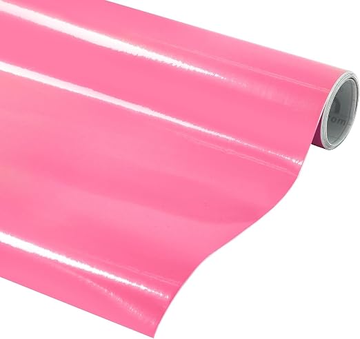 VViViD DECO65 Soft Pink Gloss Permanent Adhesive Craft Vinyl