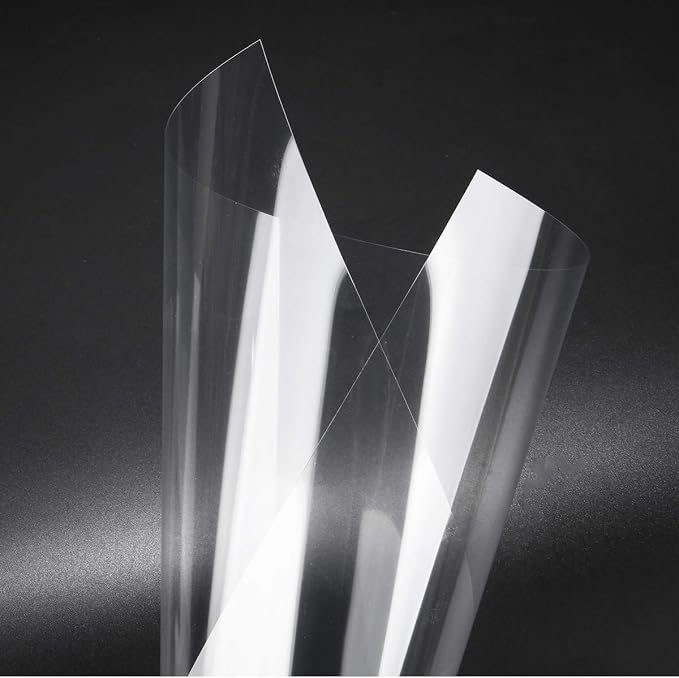 15 Pack 6 mil Blank Mylar Stencil Sheets | 12 x 12 Inch Clear Blank Plastic