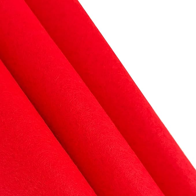 Jtnohx Color Felt, 1 Square Yard Felt Fabric, 1.4mm Thickness Flexible Craft
