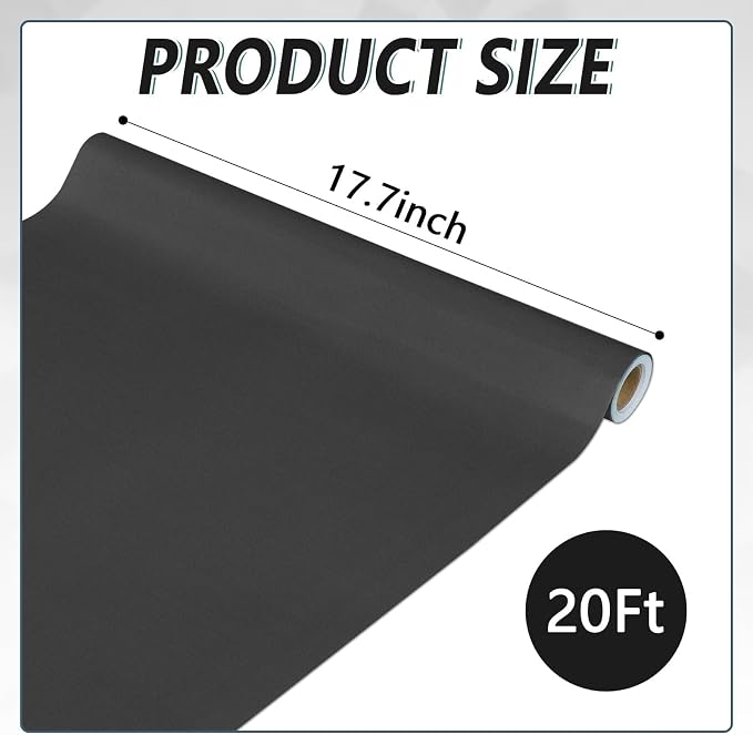 Black Bulletin Board Paper Roll