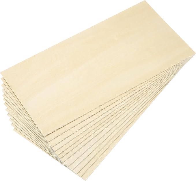 PATIKIL 8x16x1/8 Basswood Sheets