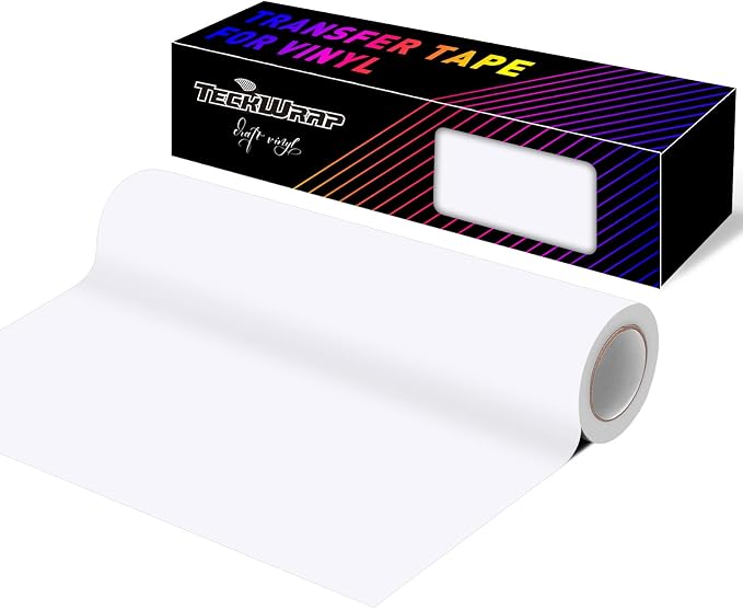 TECKWRAP Clear Vinyl Transfer Paper Tape Roll